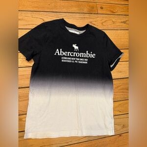Abercrombie Kids Black T-Shirt with Logo 15/16